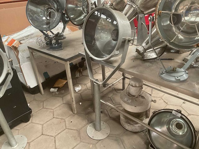 Vintage marine spotlight - afbeelding 2 van  6