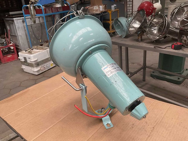 Vintage marine spotlight - afbeelding 2 van  5
