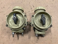 Vintage marine switch (2x) - afbeelding 1 van  5