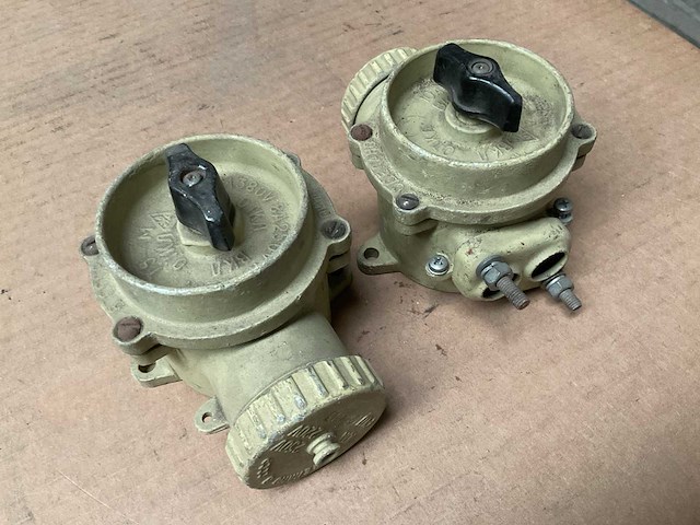 Vintage marine switch (2x) - afbeelding 4 van  4