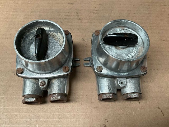 Vintage marine switch (2x) - afbeelding 4 van  4