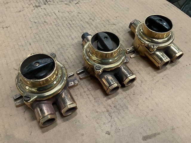 Vintage marine switch (3x) - afbeelding 1 van  5