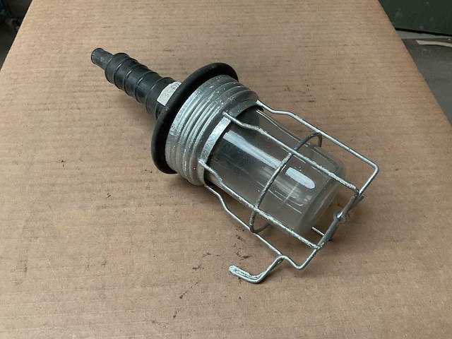 Vintage marine worklamp - afbeelding 1 van  3