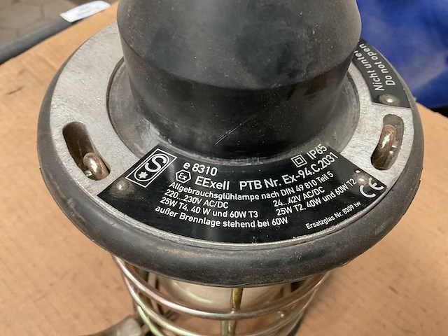 Vintage marine worklight - afbeelding 2 van  5