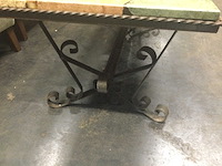 Vintage marmeren salontafel - afbeelding 4 van  4