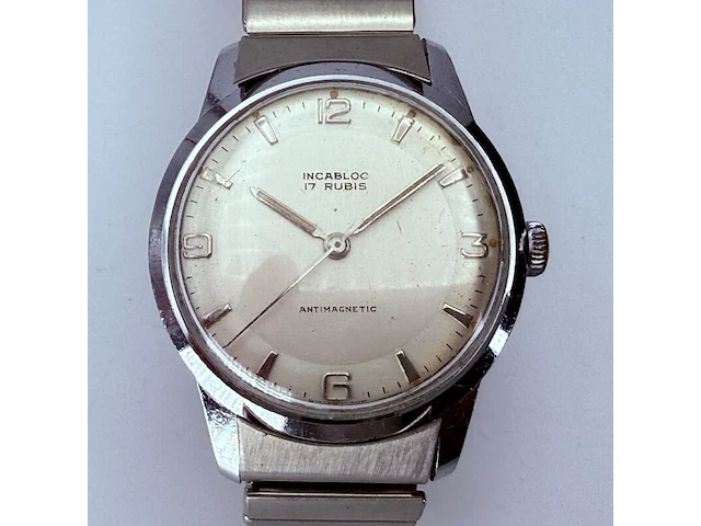 Vintage mechanisch philips jubileum horloge - afbeelding 2 van  9