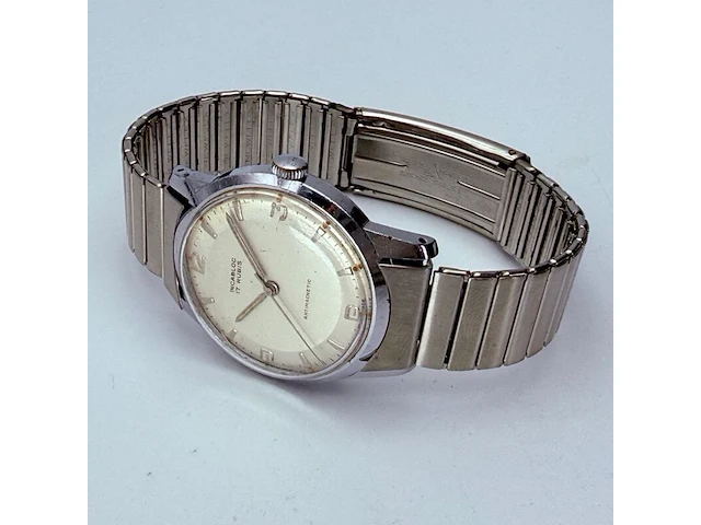Vintage mechanisch philips jubileum horloge - afbeelding 5 van  9