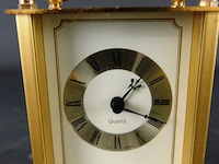 Vintage messing kwarts koetsklokje - afbeelding 3 van  5