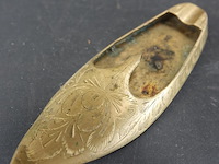 Vintage messing schoen als wierookbrander - afbeelding 3 van  5