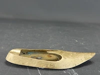 Vintage messing schoen als wierookbrander - afbeelding 2 van  5