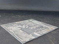 Vintage metalen drukplaat - afbeelding 4 van  5