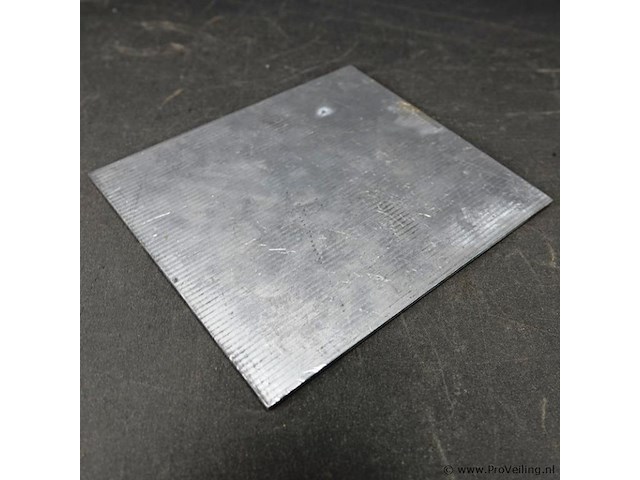 Vintage metalen drukplaat - afbeelding 5 van  5