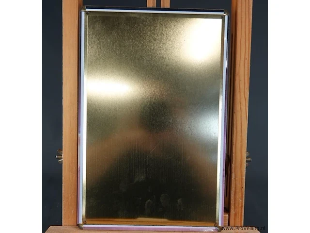 Vintage metalen marilyn monroe blikken wandbord uit 1995 van the estate of marilyn monroe, met het kunstenaarteken van e. wehder - afbeelding 5 van  5