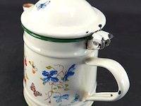 Vintage metalen schenkkan - afbeelding 2 van  5