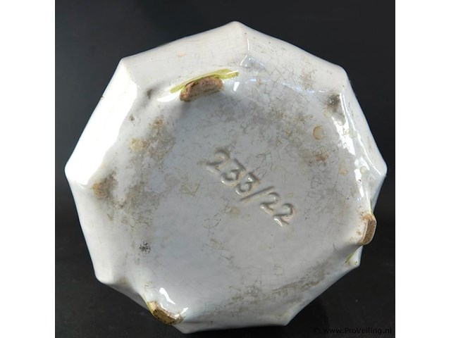 Vintage (midden vorige eeuw) keramieken italiaanse cache-pot - afbeelding 5 van  5