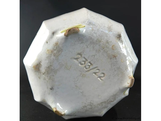 Vintage (midden vorige eeuw) keramieken italiaanse cache-pot - afbeelding 5 van  5