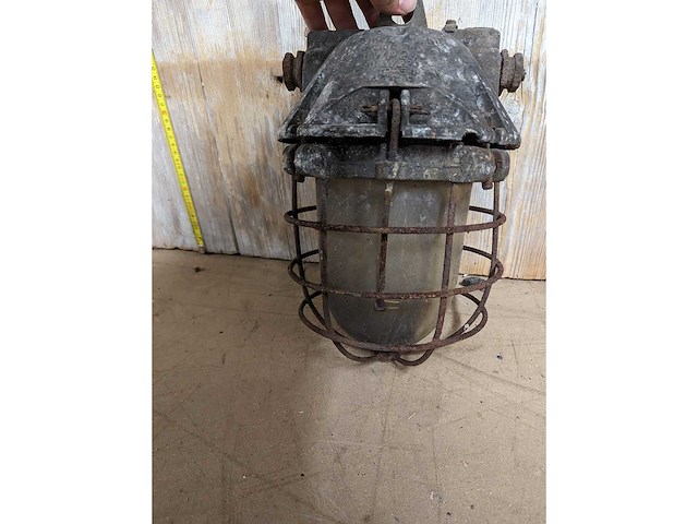 Vintage mijnlamp - afbeelding 2 van  2