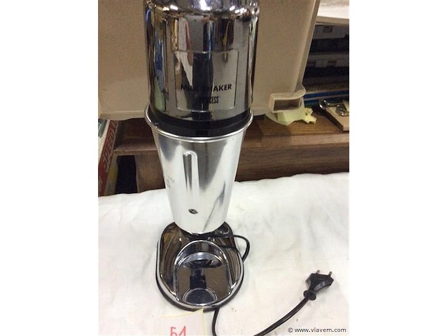 Vintage milk shaker (werkend) h:36 - afbeelding 2 van  3