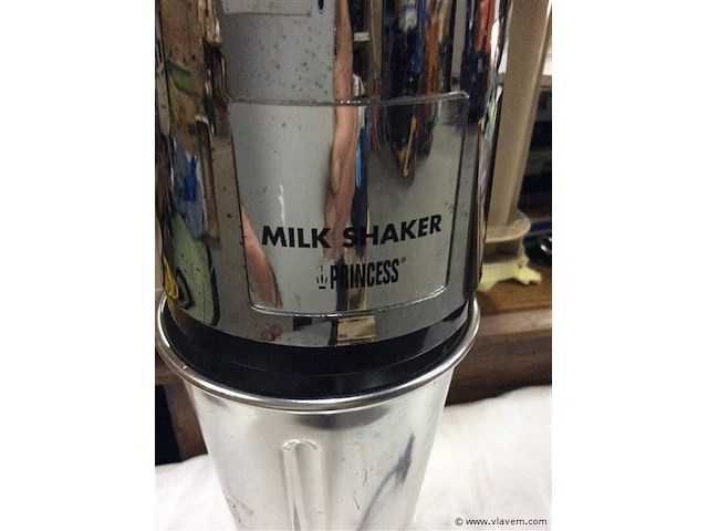 Vintage milk shaker (werkend) h:36 - afbeelding 3 van  3
