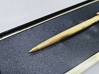 Vintage montblanc noblesse goldplated balpen - afbeelding 5 van  10
