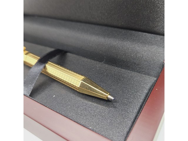 Vintage montblanc noblesse goldplated balpen - afbeelding 6 van  10