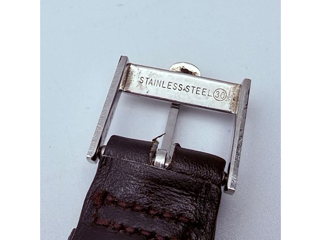 Vintage omega de ville cal.625 111.0107 floral guilloche dresswatch - afbeelding 2 van  10
