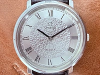 Vintage omega de ville cal.625 111.0107 floral guilloche dresswatch