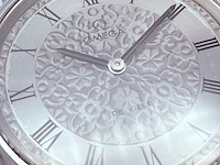 Vintage omega de ville cal.625 111.0107 floral guilloche dresswatch - afbeelding 6 van  10