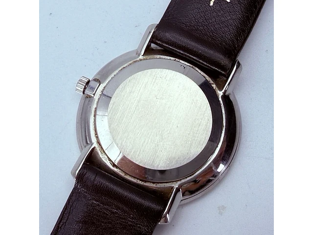 Vintage omega de ville cal.625 111.0107 floral guilloche dresswatch - afbeelding 10 van  10