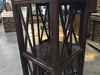 Vintage open hoekkast - afbeelding 2 van  3