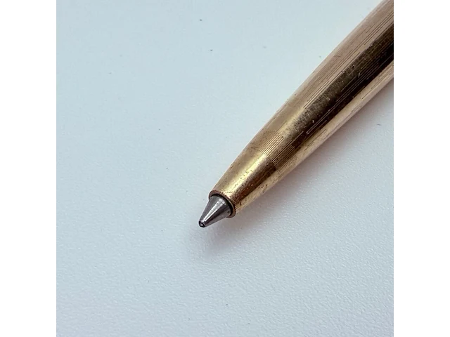Vintage parker classic rolled gold balpen - afbeelding 3 van  11