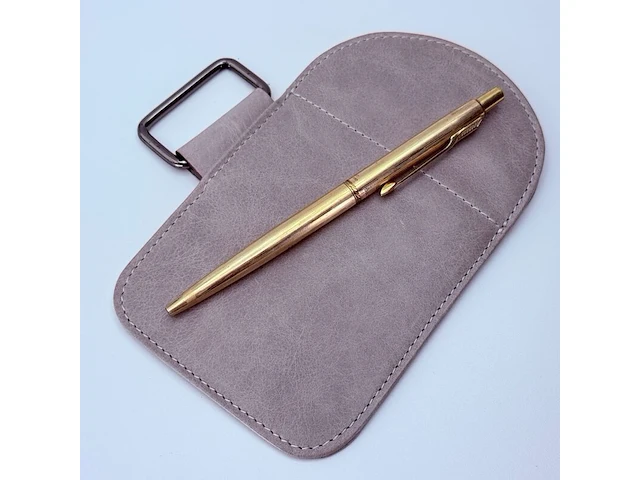 Vintage parker classic rolled gold balpen - afbeelding 1 van  11