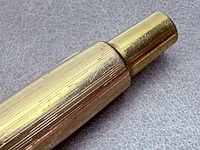 Vintage parker classic rolled gold balpen - afbeelding 7 van  11