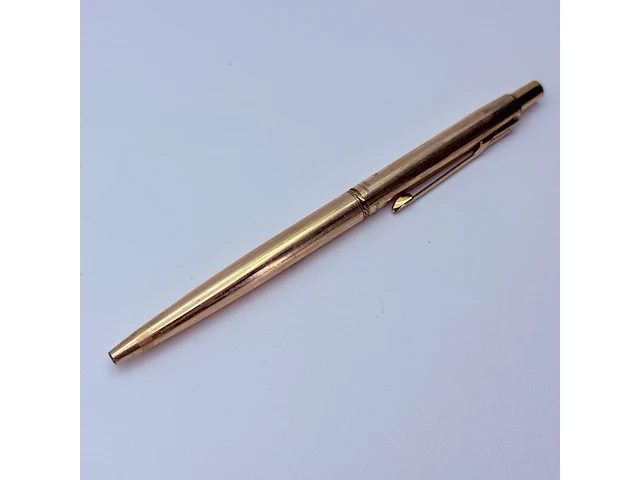 Vintage parker classic rolled gold balpen - afbeelding 9 van  11