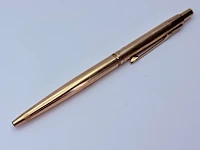 Vintage parker classic rolled gold balpen - afbeelding 9 van  11