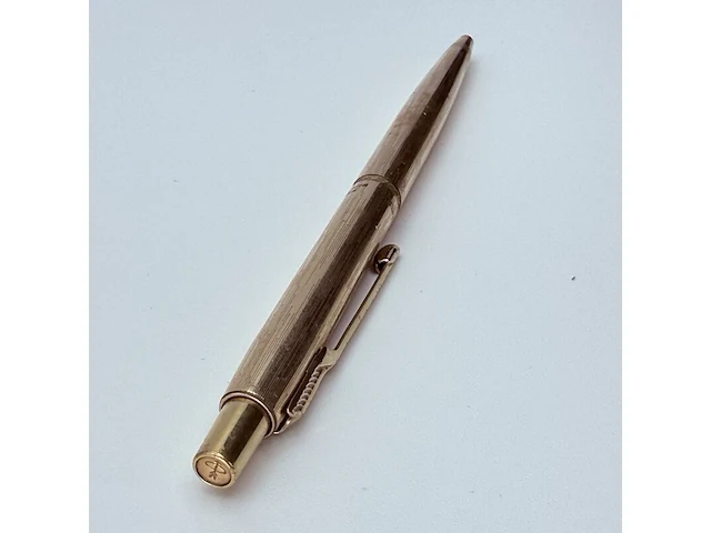 Vintage parker classic rolled gold balpen - afbeelding 11 van  11
