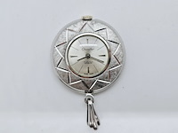 Vintage pendant zakhorloge - mechanisch uurwerk - afbeelding 1 van  4