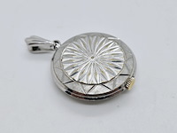 Vintage pendant zakhorloge - mechanisch uurwerk - afbeelding 4 van  4