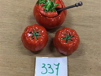Vintage peper/zoutstel - afbeelding 1 van  2