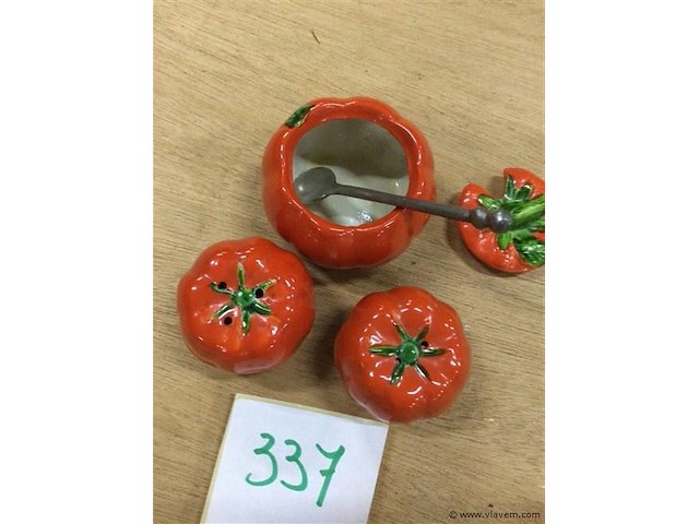 Vintage peper/zoutstel - afbeelding 2 van  2