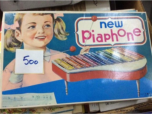 Vintage piafhone - afbeelding 1 van  2