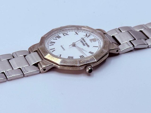 Vintage pierre cardin hexagon herenhorloge - afbeelding 4 van  9