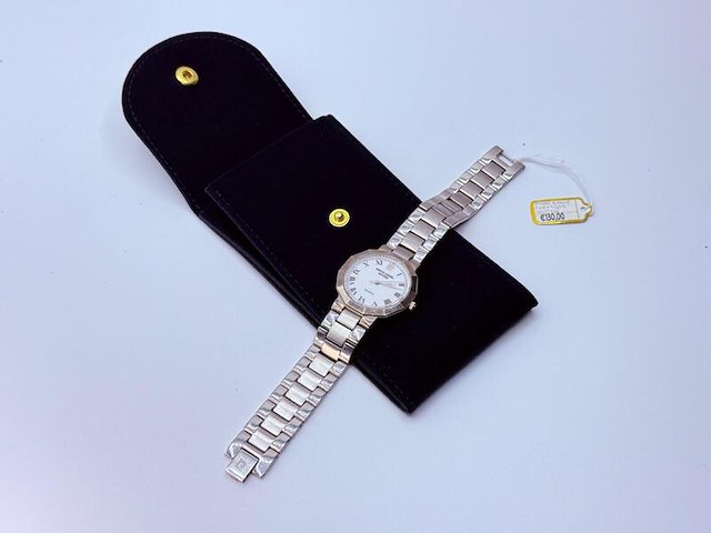 Vintage pierre cardin hexagon herenhorloge - afbeelding 6 van  9