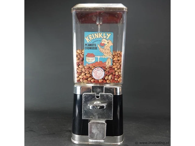 Vintage pinda automaat - afbeelding 2 van  5
