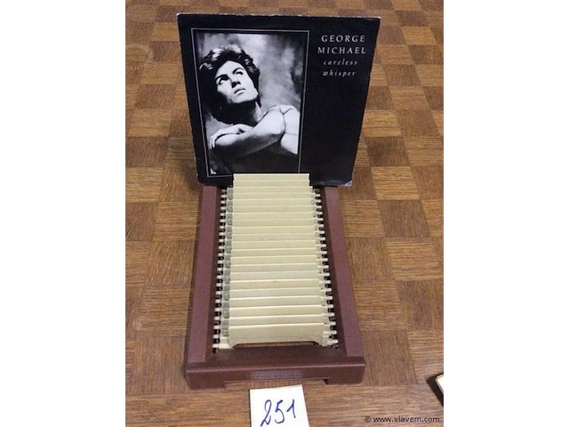 Vintage platenhouder - afbeelding 2 van  2