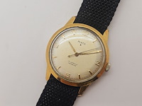 Vintage plato goldfilled mechanisch horloge - afbeelding 2 van  8