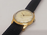 Vintage plato goldfilled mechanisch horloge - afbeelding 4 van  8