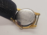 Vintage plato goldfilled mechanisch horloge - afbeelding 8 van  8