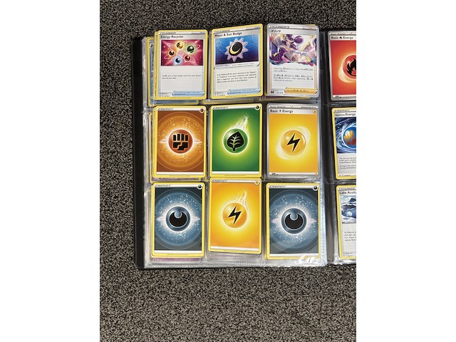 Vintage pokemonkaarten + mapje + holo's - afbeelding 3 van  17