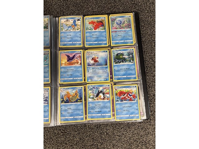 Vintage pokemonkaarten + mapje + holo's - afbeelding 1 van  17